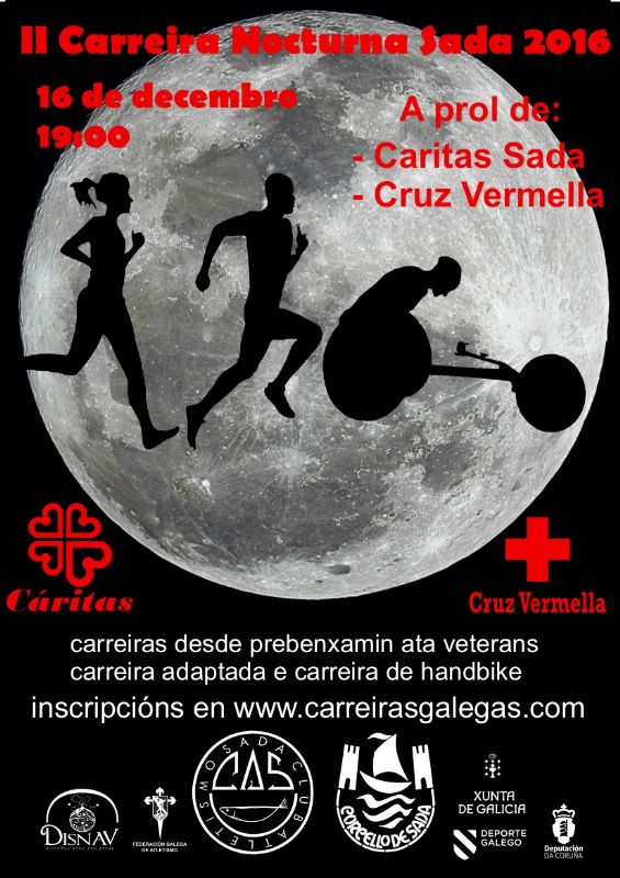 II Carreira Nocturana de Sada (CRUZ ROJA &#8211; CÁRITAS)